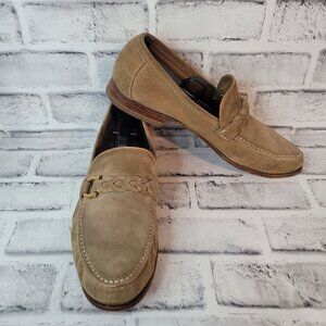 Men's Salvatore Ferragamo Suede Leather Sole Braid & Bit Loafers Size 8.5